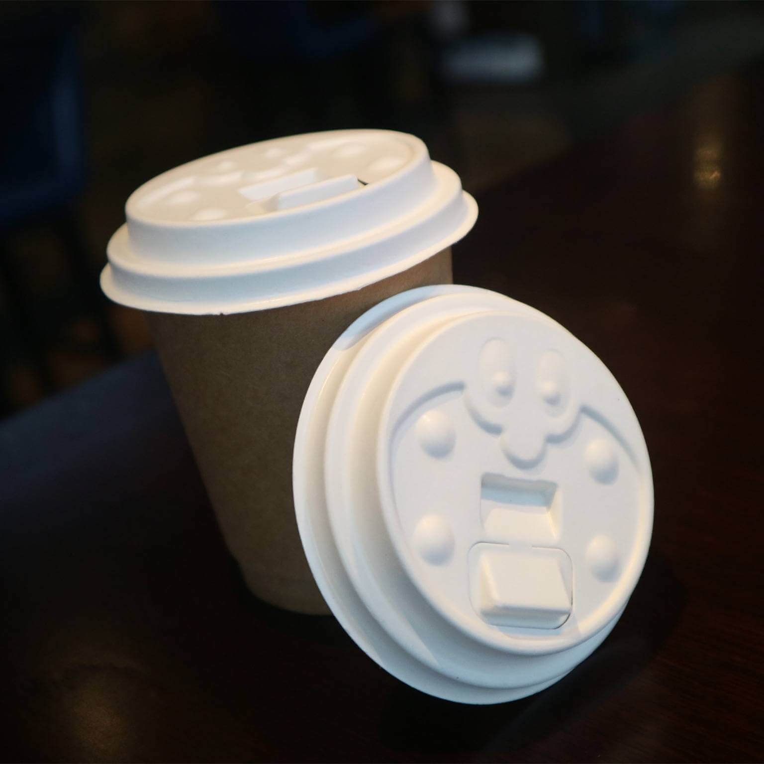 compostable coffee lids