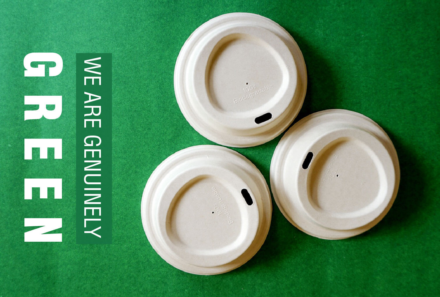 What is the difference between an ordinary cup lid and a biodegradable coffee lid