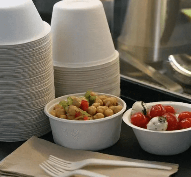 Food and beverage takeaways are choosing environmentally friendly disposable plates
